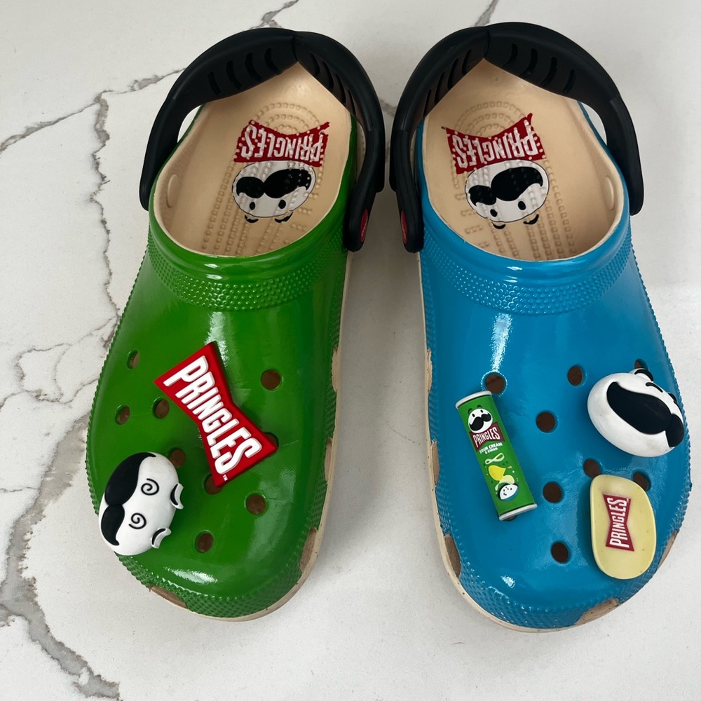 Crocs Unisex-Adult Pringles X Classic Clog (W10/8M)